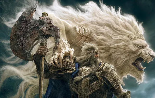 Животное, воин, зверь, Elden Ring