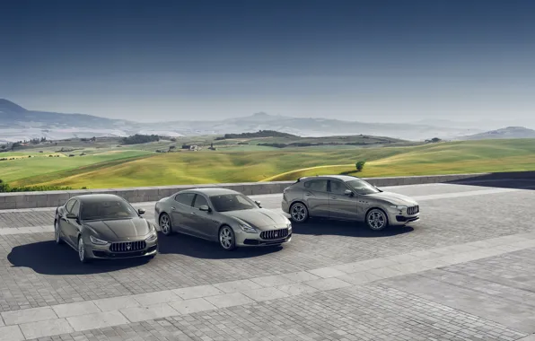 Maserati, Quattroporte, Ghibli, 2017, Levante