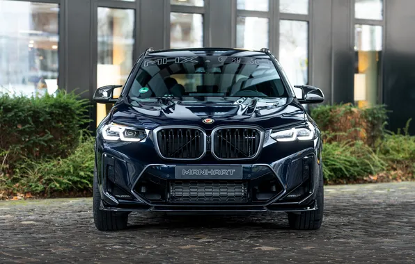 BMW, Light, Blue, Front, Manhart, Sight, BMW X3, Manhart MHX3