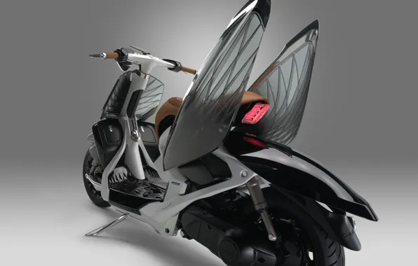 Wallpaper, Yamaha, bike, retro, fairy, wings, butterfly, beautiful