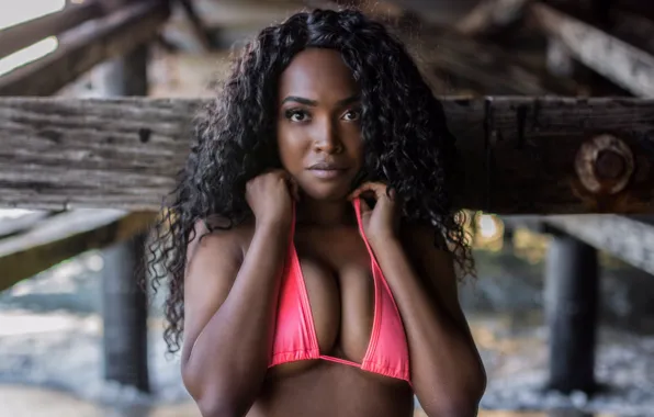 Девушка, черная, black, model, Ebony, Daya Knight