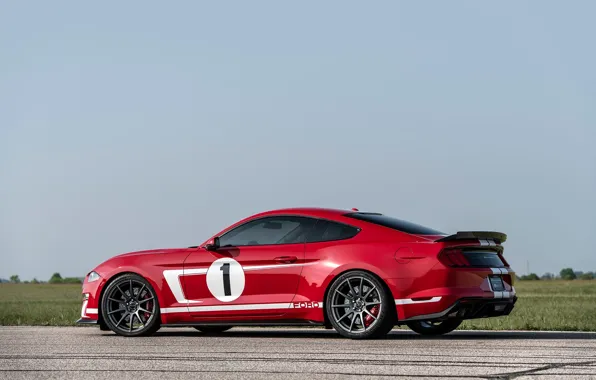 Картинка Mustang, Ford, red, Hennessey, Hennessey Ford Mustang Heritage Edition