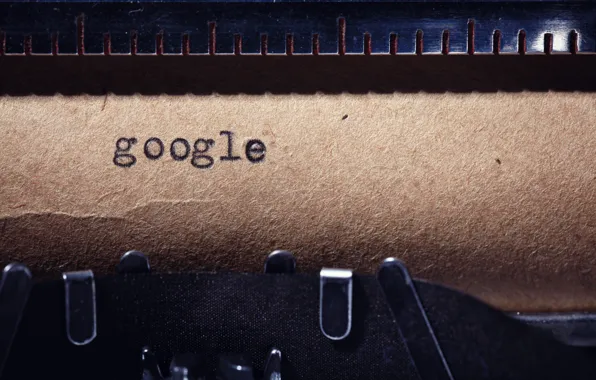 Картинка google, paper, ink, typewriter