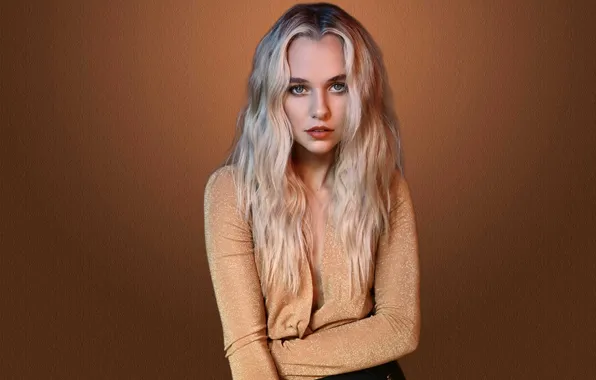 Актриса, блондинка, блузка, красивая, Madison Iseman, Мэдисон Айсмен