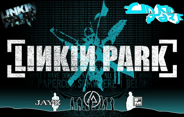 Картинка music, logo, Linkin Park