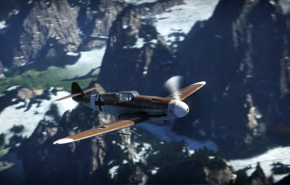 Германия, Messerschmitt, G-2, War Thunder, 109, trop