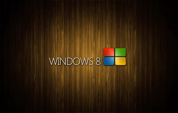 Картинка компьютер, свет, цвет, текстура, логотип, эмблема, windows, полумрак