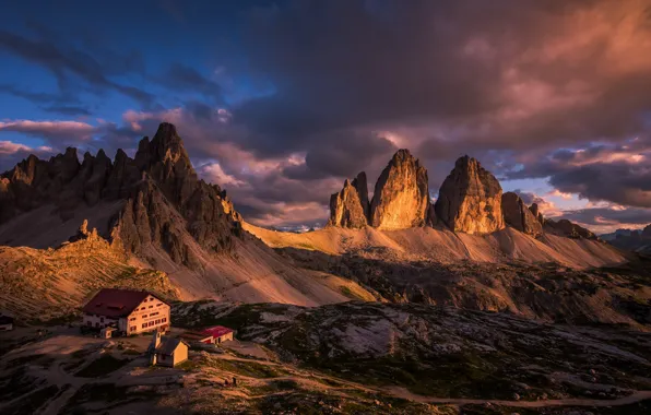 Картинка горы, Италия, Доломитовые Альпы