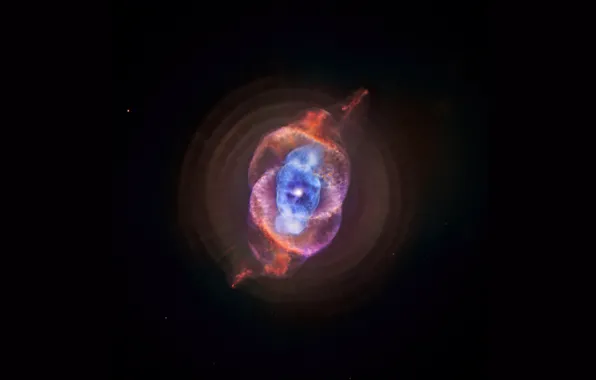 Картинка туманность, nebula, cat's eye, кошачий глаз, ngc 6543
