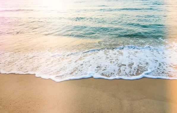 Картинка песок, море, пляж, лето, берег, summer, beach, sea