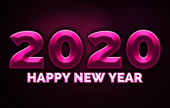 Картинка фон, праздник, цифры, Новый год, New Year, 2020