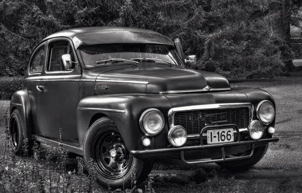 Картинка ретро, Volvo, 1961