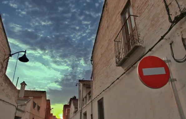 SPAIN, CITY, CLOUDS, HOUSE, SUN, ALFAFAR, AMVC