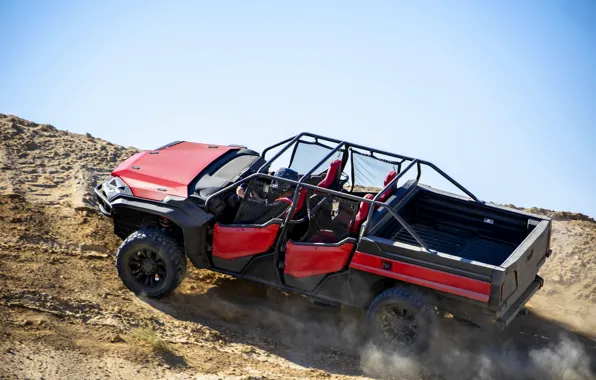 Песок, Honda, 2018, Rugged Open Air Vehicle Concept