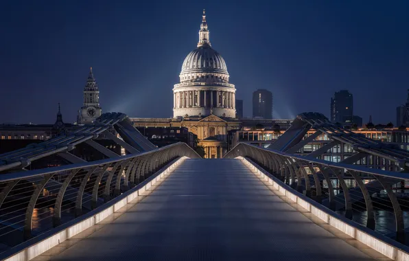 Ночь, город, London