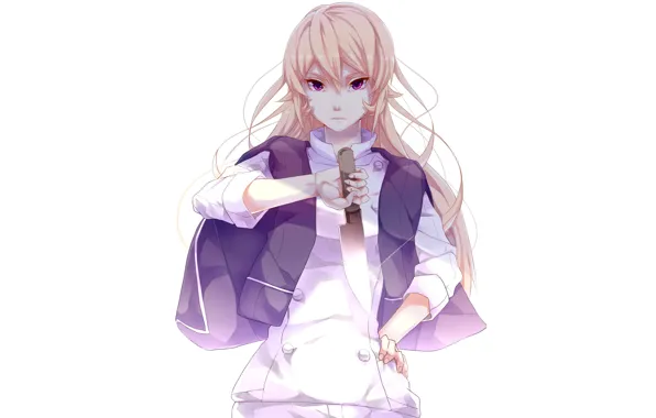 Девушка, Fanart, Накири Эрина, Shokugeki no Souma, Nakiri Alice