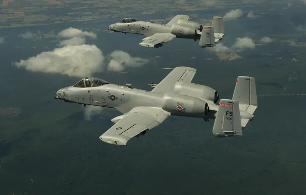 Картинка A-10, штурмовики, Thunderbolt II, «Тандерболт» II