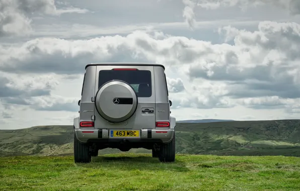 Mercedes-Benz, вид сзади, AMG, 2018, Gelandewagen, G63