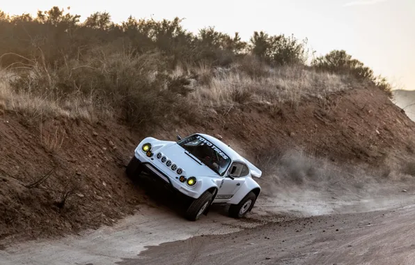 Растительность, 911, Porsche, обочина, 964, 2019, 911 Baja Prototype, Russell Built Fabrication