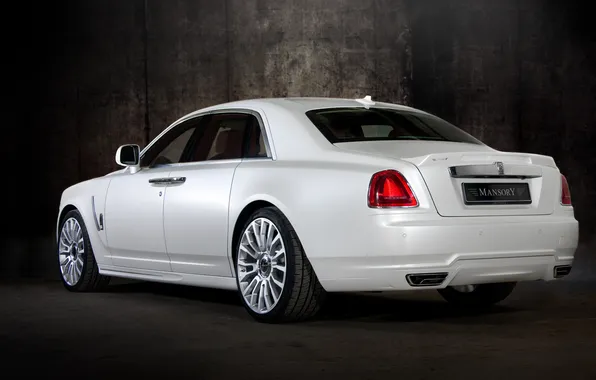 Rolls-Royce, 2010, Mansory, Limited, White Ghost, Mansory Rolls-Royce White Ghost Limited