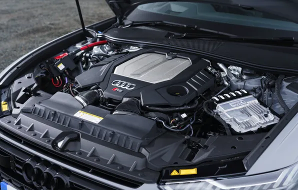 Audi, универсал, RS 6, под капотом, 2020, 2019, V8 Twin-Turbo, RS6 Avant