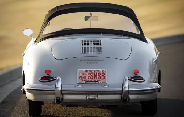 Картинка Porsche, 1960, rear, 356, Porsche 356B 1600 Super Roadster