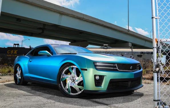 Картинка wheels, camaro, chevrolet, forgiato