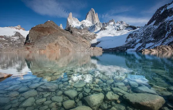 Природа, Argentina, Lago de Los Tres
