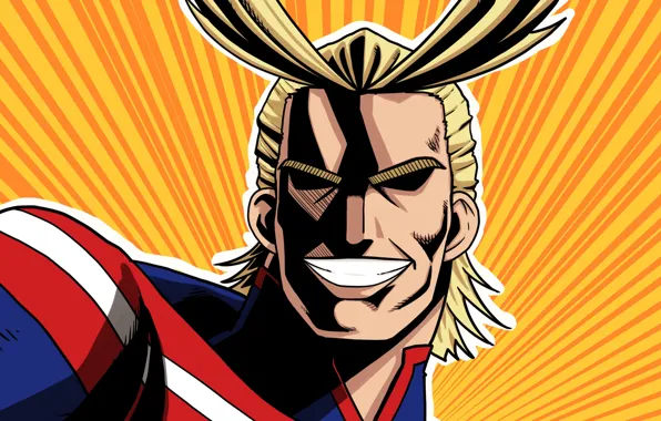 Герой, Всемогущий, My Hero Academia, Boku No Hero Academia, Моя Геройская Академия