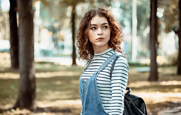 Картинка взгляд, природа, модель