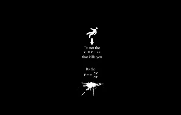 ЦИФРЫ, УСКОРЕНИЕ, ПАДЕНИЕ, ФОРМУЛА, ГРАВИТАЦИЯ, Funny Falling Math Equation, УРАВНЕНИЕ