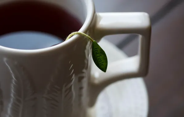 Cup, porcelain, Tea Forever