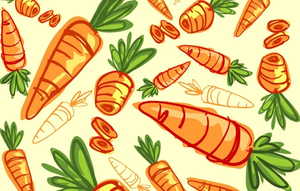 Фон, текстура, морковь, овощь