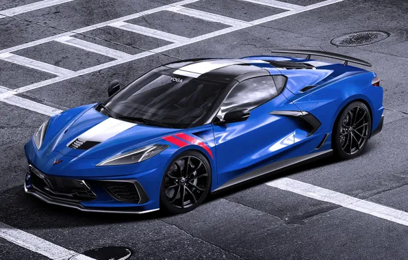 Авто, Chevrolet, Машина, Car, Chevy, Рендеринг, Grand Sport, Sportcar