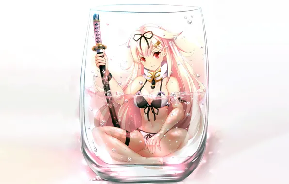 Girl, sexy, long hair, boobs, anime, beautiful, pretty, erotic
