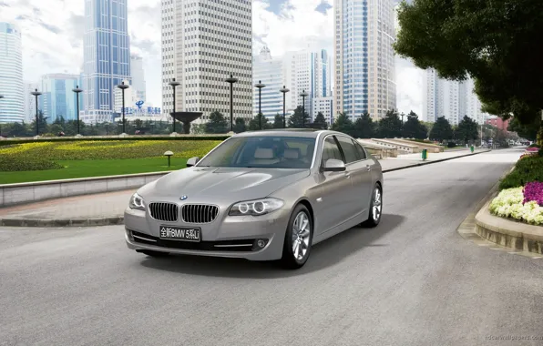 Car, bmw, sky, gray