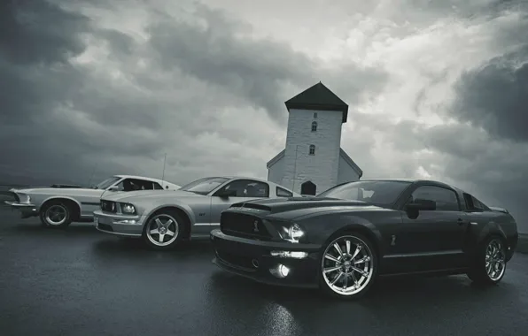 Картинка Ford Mustang, Форд Мустанг, Ford Mustang GT, Ford Mustang Mach, Ford Mustang Shelby GT500KR