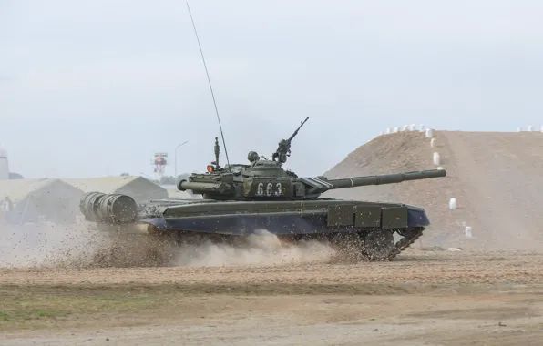 Танк, боевой, бронетехника, Т-72