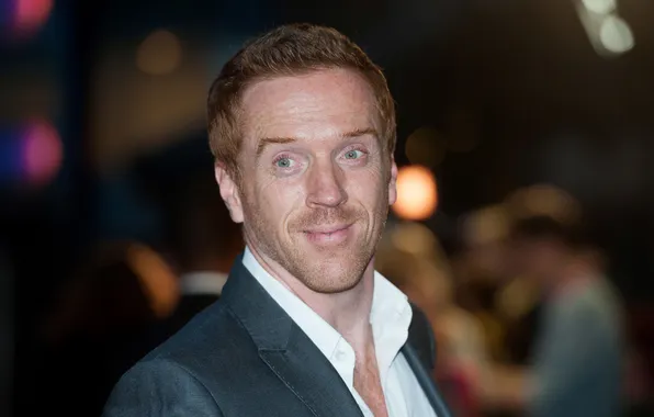 Взгляд, улыбка, рыжий, актер, щетина, Дэмиэн Льюис, Damian Lewis