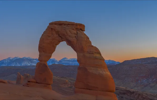 Nature, mountains, arch, National Parck