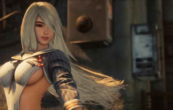 Eve, Stellarblade, Whitehair