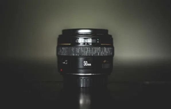 Canon, lens, 50mm