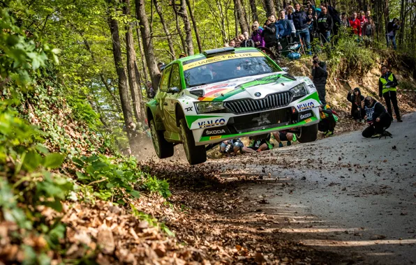 Автомобиль, Rally, Ралли, Škoda, Шкода, 2021, Ралли Хорватии