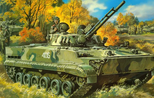 Картинка art, weapons, tank, amphibious assault vehicle