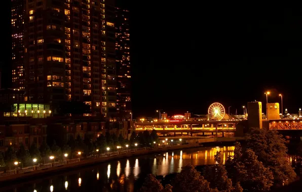 City, город, USA, Chicago, Illinois