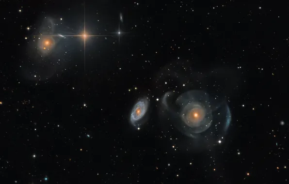 Звезды, stars, галактики, galaxies, constellation Pisces, созвездие Рыбы, Martin Pugh, NGC 474