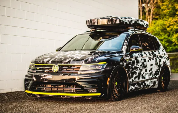 Concept, Volkswagen, 2018, Aero, Tiguan, R-Line