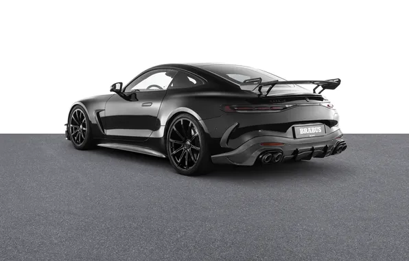 Mercedes, Brabus, AMG, спортивное купе, Mercedes-AMG, 2025, Mercedes-AMG GT 63 S E Performance, черный кузов