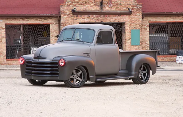 Картинка Chevrolet, 1953, Pickup, Wheels, Forgeline, on, CF3C