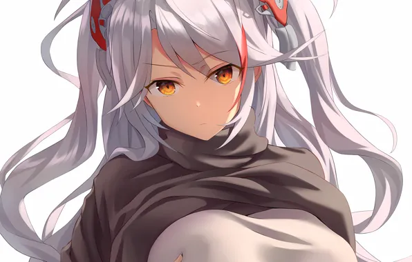 Girl, sexy, long hair, boobs, anime, beautiful, pretty, breasts
